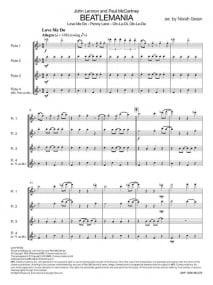 Beatlemania for Flute Quartet published by De Haske